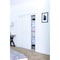 Renin Renin 72 in. x 80 1/2 in. Ashbury 2 Panel Design Steel Frame Bypass Door BY0108BWPRC072080 - alternate 2